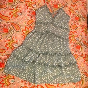 Floral ruffled dress